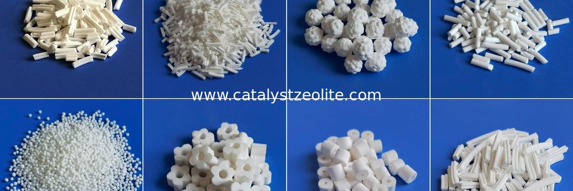 Raschig Ring Shape Catalyst Carrier Rings Alumina Hollow Cylinder ...