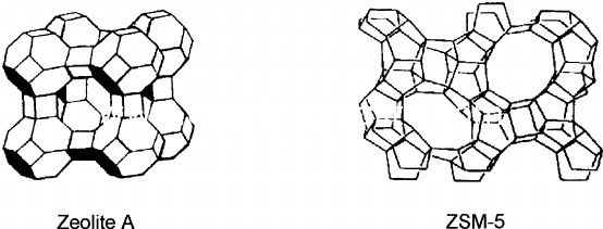 synthetic zeolite zsm-5 as the MTO catalyst carrier